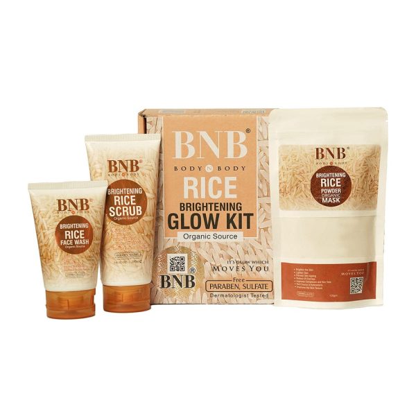 Bnb Rice Glow Skincare Kit