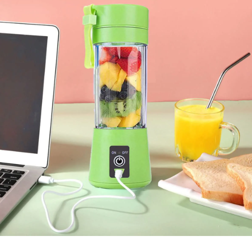 Portable Mini Electric 6 Blade Juicer Usb Charging