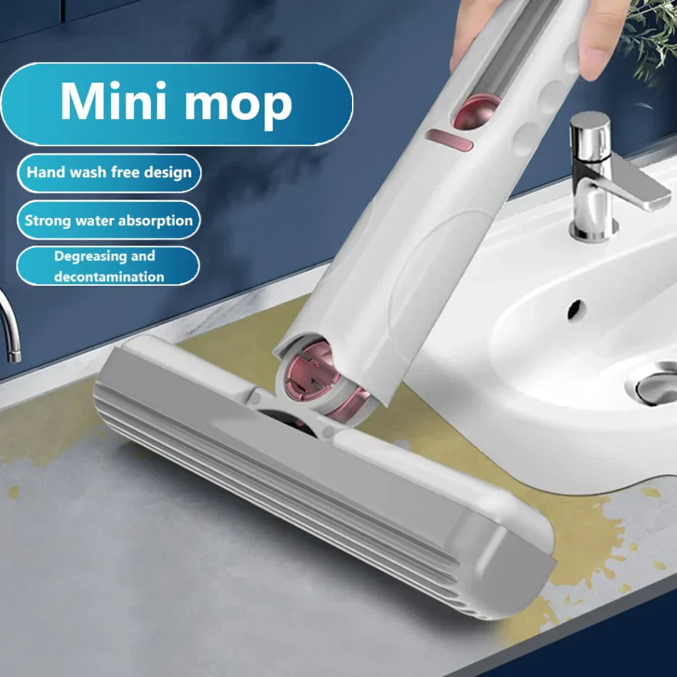 Portable Mini Mop Home Kitchen Cleaning Tool