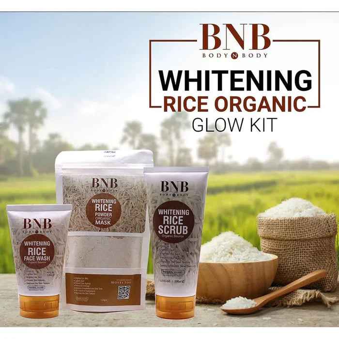 Bnb Rice Glow Skincare Kit